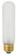 40 Watt T10 Incandescent; Frost; 2000 Average rated hours; 280 Lumens; Medium base; 120 Volt; Carded (27|S3703)