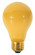 40 Watt A19 Incandescent; Yellow; 2000 Average rated hours; Medium base; 130 Volt; 2/Pack (27|S3859)