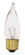 25 Watt CA10 Incandescent; Clear; 1500 Average rated hours; 250 Lumens; Medium base; 12 Volt (27|S3869)