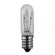 15 Watt T4 1/2 Incandescent; Clear; 1000 Average rated hours; 90 Lumens; Candelabra base; 130 Volt (27|S3913)