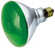 100 Watt BR38 Incandescent; Green; 2000 Average rated hours; Medium base; 120 Volt (27|S4427)