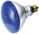 100 Watt BR38 Incandescent; Blue; 2000 Average rated hours; Medium base; 120 Volt (27|S4428)