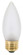 40 Watt B10 Incandescent; Frost; 2000 Average rated hours; 300 Lumens; Medium base; 120 Volt; 2-Card (27|S4742)