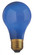 40 Watt A19 Incandescent; Ceramic Blue; 2000 Average rated hours; Medium base; 130 Volt (27|S4981)