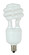 9 Watt; Mini Spiral Compact Fluorescent; 2700K; 82 CRI; Candelabra base; 120 Volt (27|S7361)