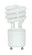 9 Watt; Mini Spiral Compact Fluorescent; 2700K; 82 CRI; GU24 base; 120 Volt (27|S8201)