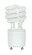 11 Watt; Mini Spiral Compact Fluorescent; 2700K; 82 CRI; GU24 base; 120 Volt (27|S8202)