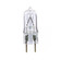 20 Watt; Halogen; T4; Clear; 2000 Average rated hours; 180 Lumens; Bi Pin G8 base; 120 Volt; Carded (27|S3539)