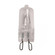 60 Watt; Halogen; T4; Clear; 2000 Average rated hours; 820 Lumens; Double Loop base; 120 Volt (27|S4648)