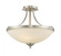 3 Light Semi Flush Mount (276|435SF-BN)