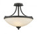 3 Light Semi Flush Mount (276|435SF-BRZ)