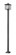 1 Light Outdoor Post Mounted Fixture (276|554PHBS-536P-BK)