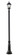 1 Light Outdoor Post Mounted Fixture (276|522PHM-518P-BK)