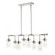 8 Light Linear Chandelier (276|617-8L-PN)