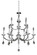 Floridia (6+3) Light 2 Tier Chandelier (1252|012172-010-FR001)