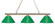 3 Light Billiard (276|155-3PB-PGR)
