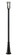 1 Light Outdoor Post Mounted Fixture (276|549PHBR-519P-BK)