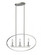3 Light Linear Chandelier (276|2010-3L-BN)