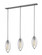 3 Light Linear Chandelier (276|3000-3B-OS)