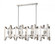 8 Light Linear Chandelier (276|4000-44BN)
