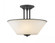 3 Light Semi Flush Mount (276|432SF-BRZ)