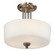 3 Light Semi Flush Mount (276|434-SF-BN)