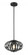 1 Light Pendant (276|438-8BRZ)