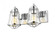 2 Light Vanity (276|444-2V-CH)