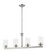 4 Light Linear Chandelier (276|462-4L-BN)