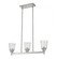 3 Light Linear Chandelier (276|464-3L-BN)