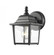 1 Light Outdoor Wall Light (276|546BK)