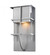 1 Light Outdoor Wall Light (276|558M-SL-LED)