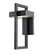 1 Light Outdoor Wall Light (276|566M-BK-LED)