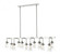 12 Light Linear Chandelier (276|617-12L-PN)