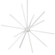 Sirius Minor 32-in White Dimmable LED Chandelier (461|CH14232-WH)