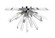 4 Light Flush Mount (276|4003-F-CH)