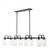 8 Light Linear Chandelier (276|471-8L-MB)