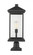 1 Light Outdoor Pier Mounted Fixture (276|531PHBXLR-533PM-BK)