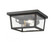 3 Light Outdoor Flush Mount (276|568F-ORB)