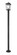 2 Light Outdoor Post Mounted Fixture (276|568PHBR-567P-BK)