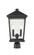 2 Light Outdoor Post Mount Fixture (276|568PHBR-BK)