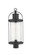 1 Light Outdoor Post Mount Fixture (276|569PHB-BK)