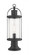1 Light Outdoor Pier Mounted Fixture (276|569PHM-553PM-BK)