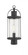 1 Light Outdoor Post Mount Fixture (276|569PHM-BK)