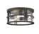 3 Light Outdoor Flush Mount (276|570F-BK)