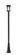 1 Light Outdoor Post Mounted Fixture (276|570PHB-519P-BK)