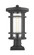 1 Light Outdoor Pier Mounted Fixture (276|570PHB-533PM-BK)