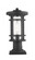 1 Light Outdoor Pier Mounted Fixture (276|570PHM-533PM-BK)