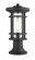 1 Light Outdoor Pier Mounted Fixture (276|570PHM-553PM-BK)