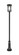 1 Light Outdoor Post Mounted Fixture (276|570PHXL-518P-BK)